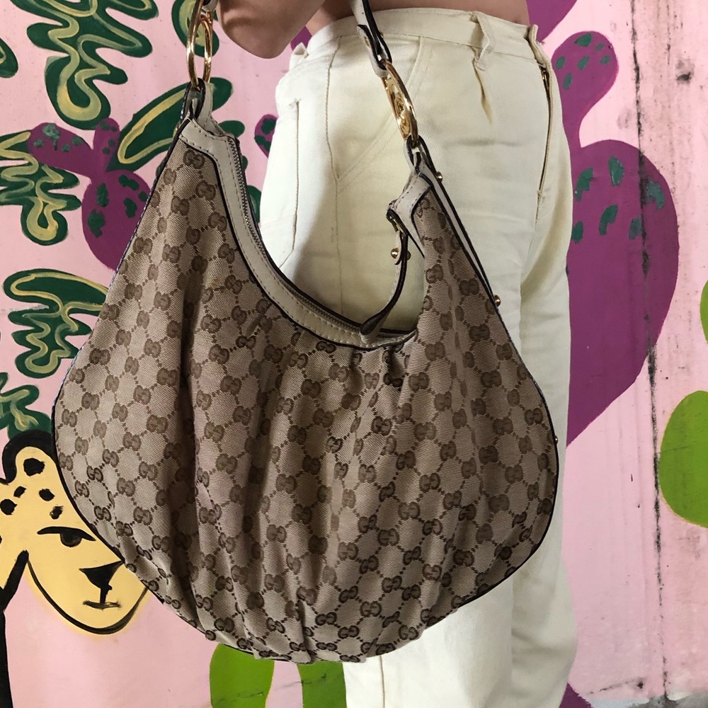 Vintage Gucci Hobo Shoulder Bag - Picture 4 of 11